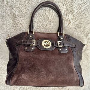 Michael Kors brown Hudson bag.